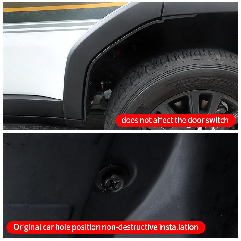 For 2024-2025 Lexus GX550 Rear Wheel Fender Lining 550h Exterior Upgraded Modification Protective Plate Accessories Tuning