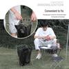 OEING Portable Folding Outdoor Trash Bag Holder