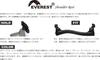 Everest EVEREST Violin Shoulder Rest, 44 Size, BLACK EZ-4