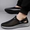 Fashion Official Website Hot Selling Summer Mesh Shoes Men's Commuting Leisure Shoes Versatile Interview Work Shoes for Men‘s Simple