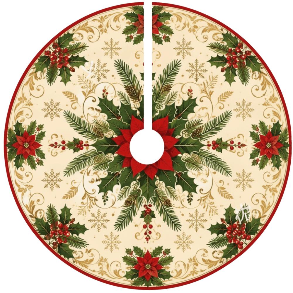 Snowman Christmas Tree Skirt Santa Claus Christmas Decorations Xmas Tree Foot Cover Christmas