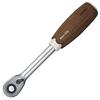 VESSEL Woody Ratchet Handle Non-Slip Grip 3/8 Inch (9.5mm) HRH3-W