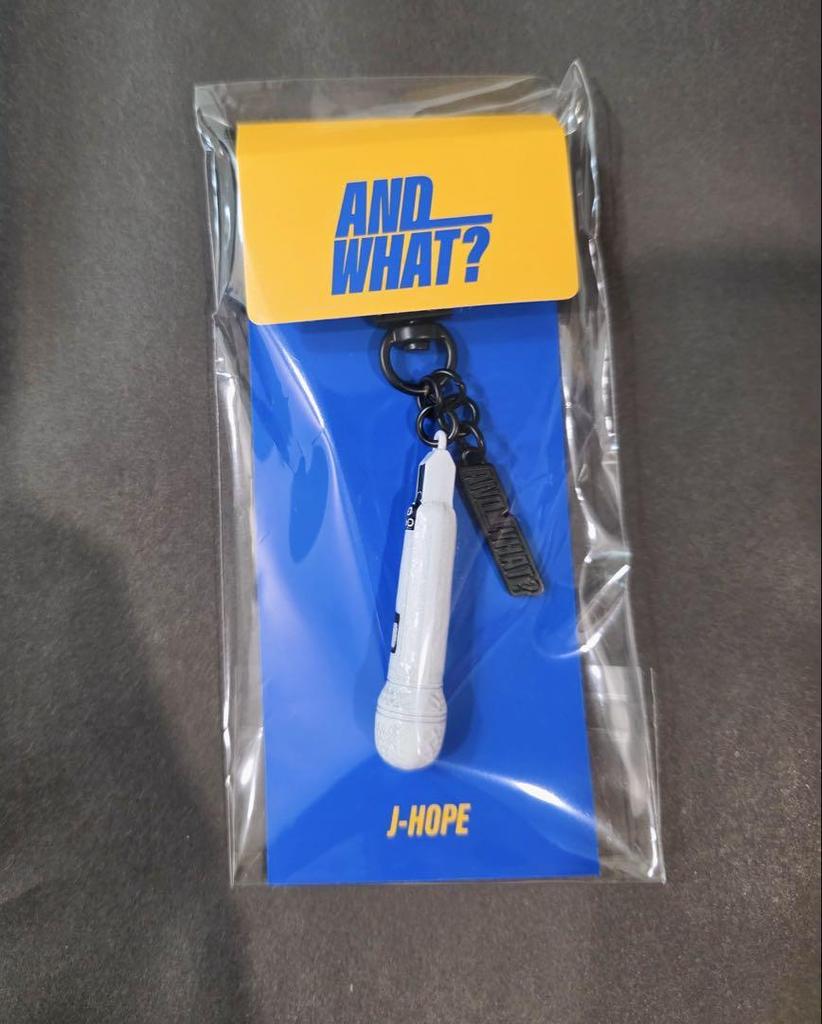 [USED] BTS J-HOPE AND_WHAT? Exhibition Microphone Key Ring Hobby