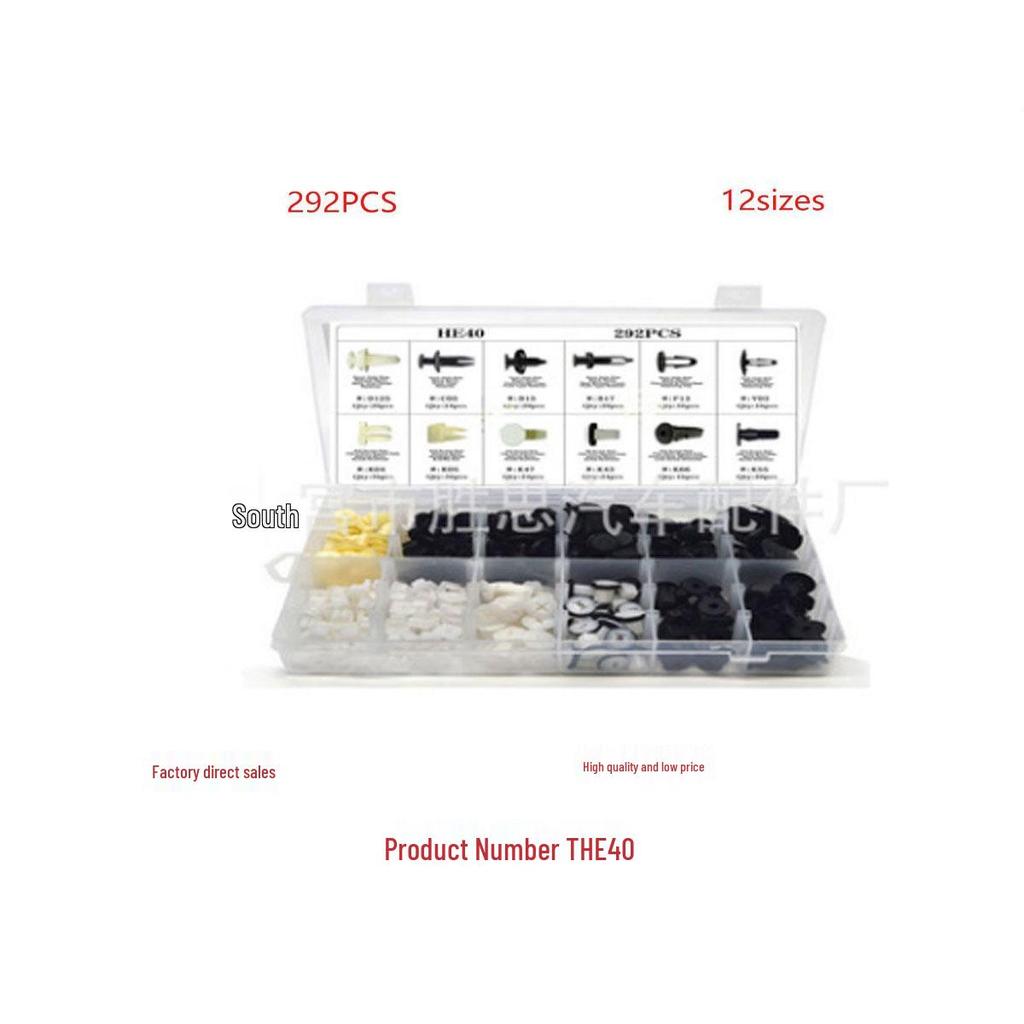146-Piece Snap-In Trim Panel Kit for Mitsubishi, Toyota, Nissan