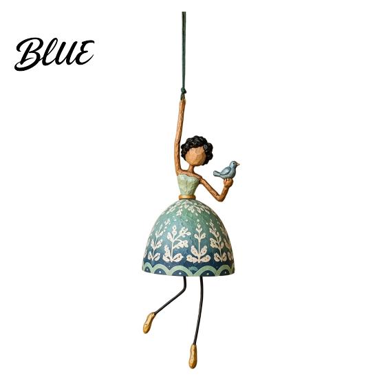 Graceful Silhouette Art Dancing Lady Hanging Ornament for Home Decor Elegant Sculpture Ornaments Creative Pendant Indoor Outdoor Window Porch Garden
