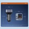 Autoladegerät Bluetooth 5.1 FM-Transmitter 30W PD USB Typ C Schnellladung Auto-Handy-Adapter für iPhone Xiaomi Huawei Samsung