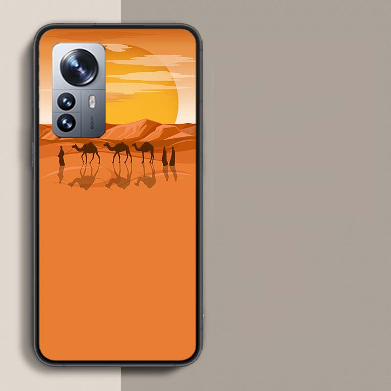 

Desert Camel Caravan Grazing Phone Case For Redmi Note 15 Pro 5G 14 13 12 Pro Plus 11 11T 11E 11S 10 Pro 10S 9 9S Cover Cell Cle Redmi Note 13 Pro 4G