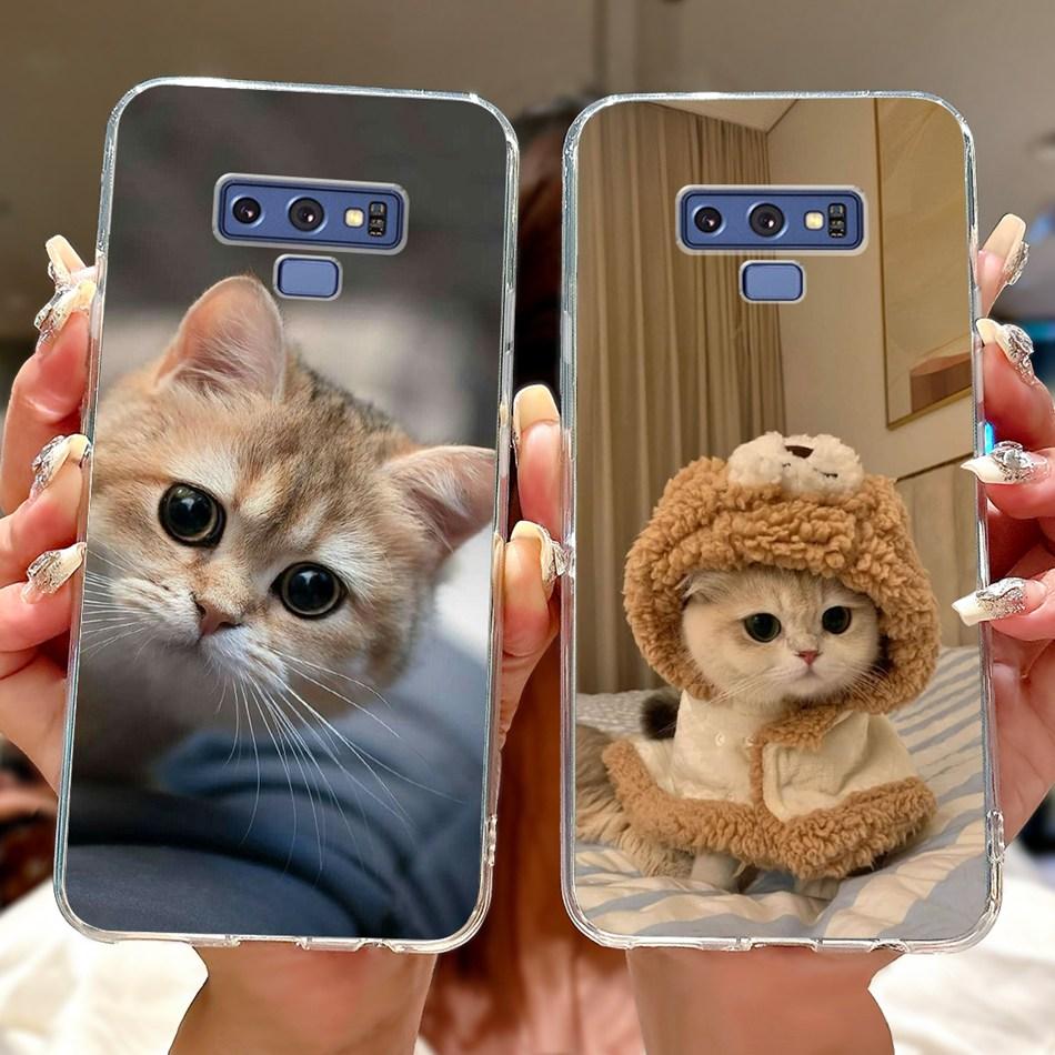 For Samsung Galaxy Note9 Elegant Floral Butterfly Phone Case For Samsung Note 9 SM-N960F SM-N9600 Soft Silicone TPU Cases