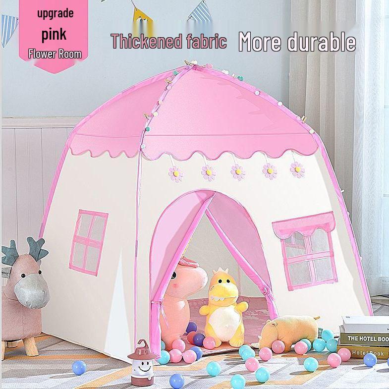 Kids' Indoor Princess Castle Tent: Dream House Play Gift for Boys & Girls