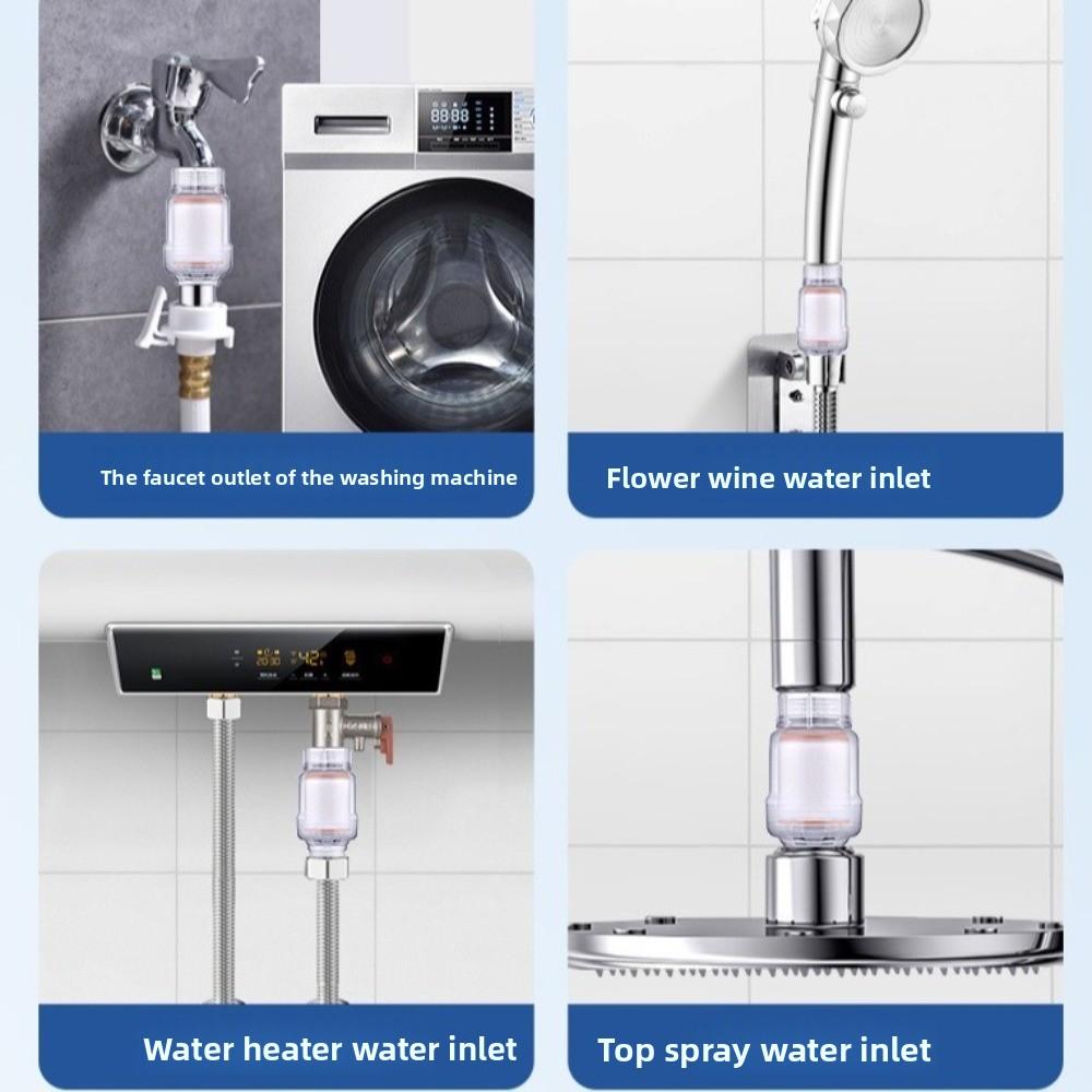 Purifier Output Kitchen Faucet Filter With 6 Filter Element Shower Filter  Bathroom Fittings