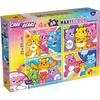 Puzzle MaxiFloor - Care Bears - LISCIANIGIOCHI - 4 x 48 Teile - Ab 4 Jahren