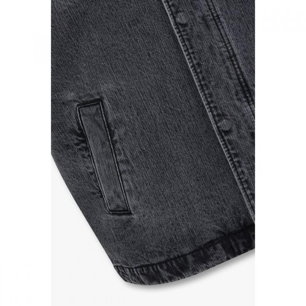 Studio Tomboy Removable Hooded Denim Jumper  9176113971ct 