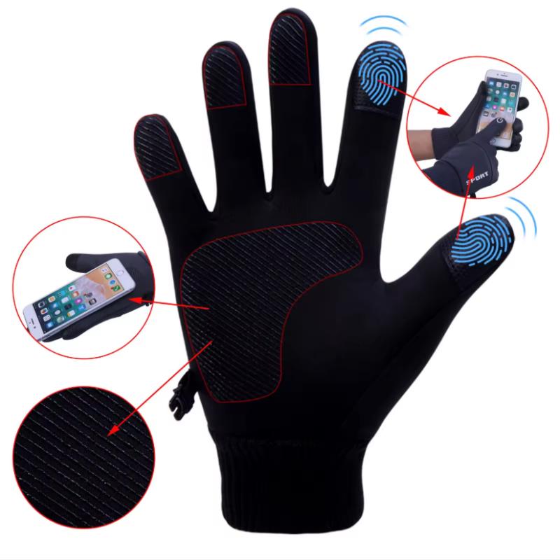 Winter Gloves Men Women Touch Screen Warm Gloves Water Resistant Windproof Thermal Gloves for Driving Running Ski Riding Sport