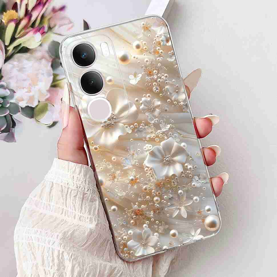 For Vivo Y19s V2419 Case Luxury Painted Cover Soft Silicone Casing For Vivo Y 19s Y19s Y 29 Y29 5G Back Cover Bumper