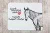 Namib Desert Horse - mouse pad with print, personalized pad with a horse, unique gadget for an office worker from the Art-Dog brand