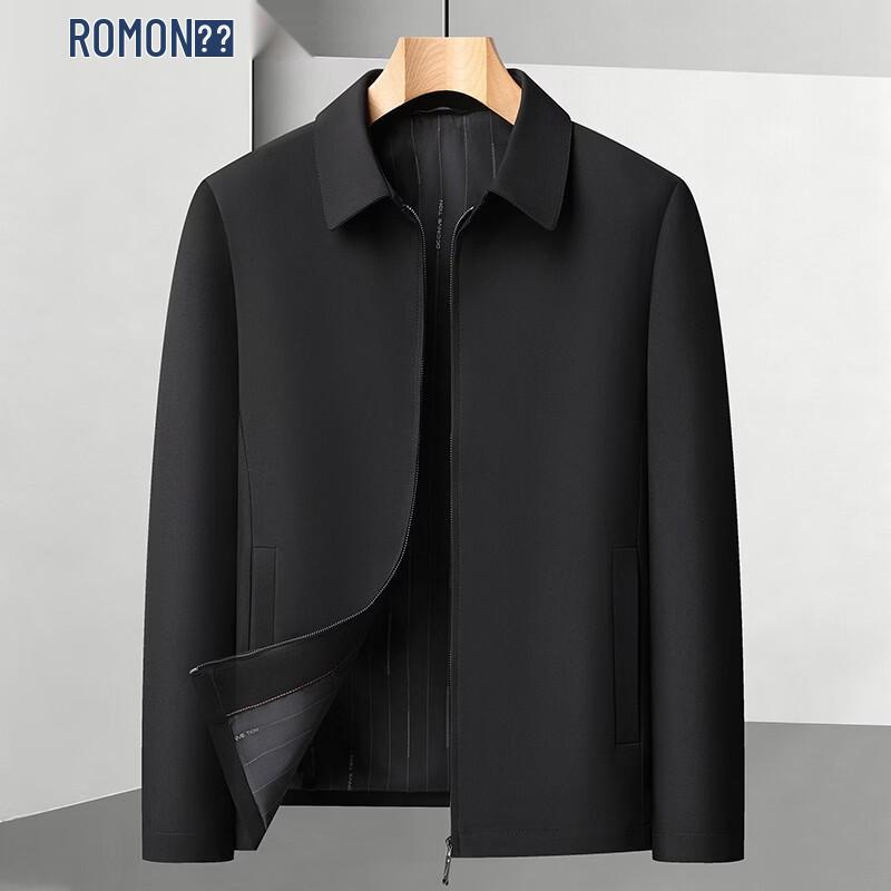 ROMON Men's Business Casual Zipper Jacket
