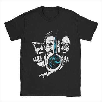 Men Breaking Bad The Devil On His Shoulder T Shirt  Cotton Clothes Casual Short Sleeve Round Collar Tee Shirt Plus Size T-Shirt