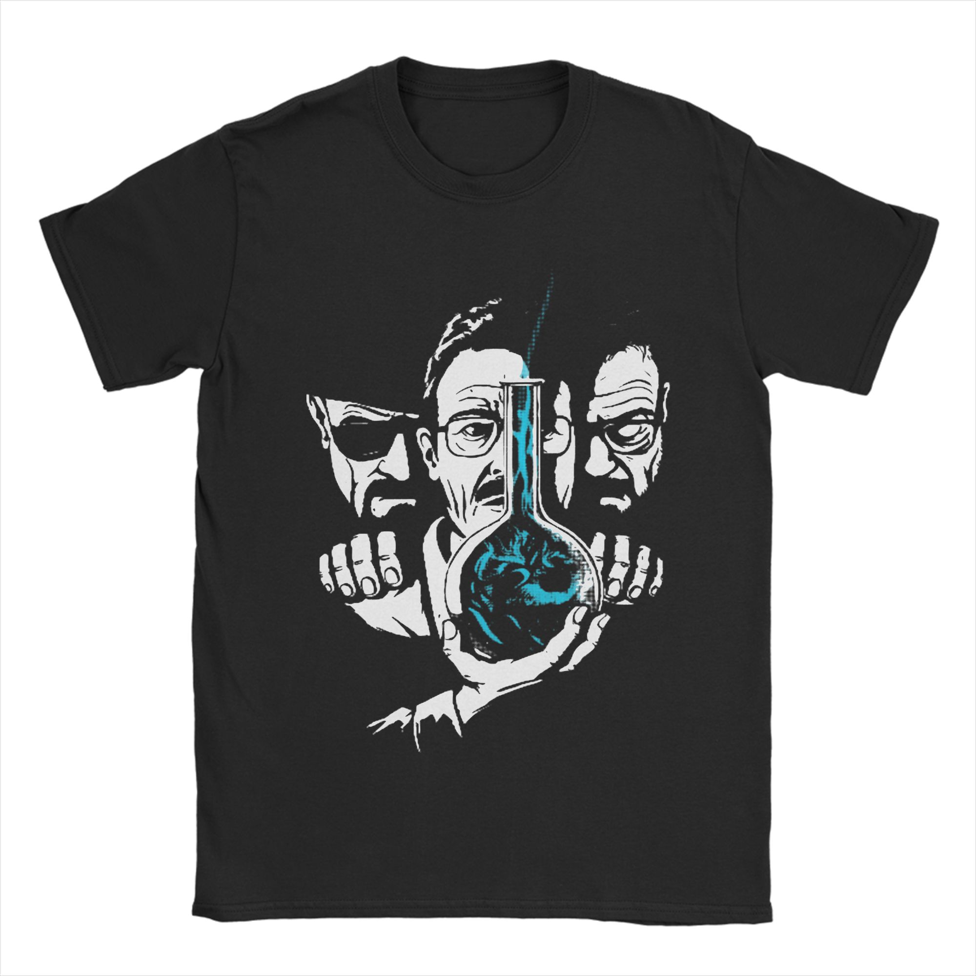 

Men Breaking Bad The Devil on his Shoulder T Shirt Cotton Clothes Casual Short Sleeve Round Collar Tee Shirt Plus Size T-Shirt 2XL