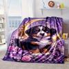 Bernese Mountain Dog Stars Blanket Flannel Blanket Throw Blanket Sofa Cover Blanket Soft Premium Blanket Picnic Blanket Tv Blanket Gifts