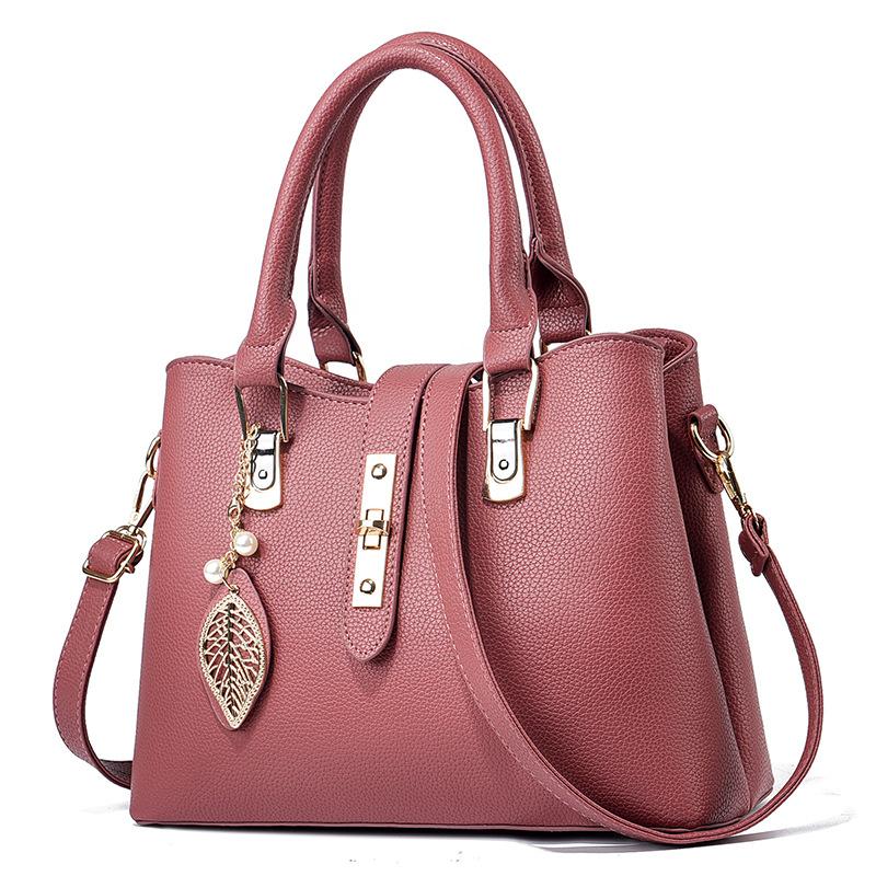 

2024 женские сумки через плечо, вместительная дизайнерская сумка через плечо, новинка из искусственной кожи, роскошные сумки, модная женская сумка-мессенджер 29x12x22cm