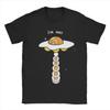 's Gudetama Ich bin raus T-Shirts Reine Baumwolle Oberteile Vintage Kurzarm Rundhals T-Shirt Geschenkidee T-Shirt