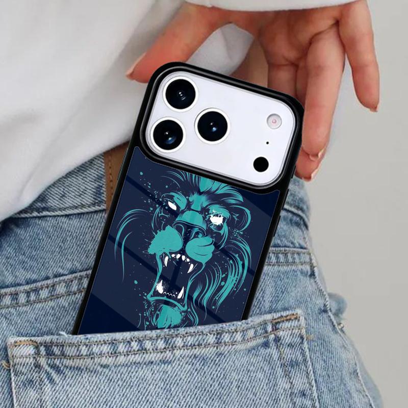 

Чехол для телефона Alpha King Lion Drawn Art для iPhone 16e 15 14 13 12 17 Pro Max Plus Air 17pro Чехол Coque iPhone 13 Pro