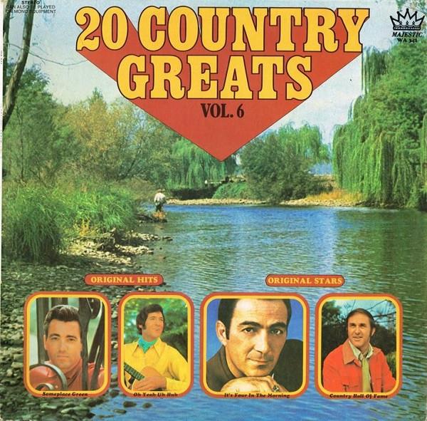 

LP Пластинка РАЗНЫЕ - 20 Кантри Хитов Том. 6 WA341 MAJESTIC 1972 Австралия Кантри/Фолк Б/У