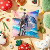 Violet EEvergarden Anime Cushion Cover Plush Fabric Soft DoubleSided Printed Sofa Warm Winter Home Gift Pillow Cover