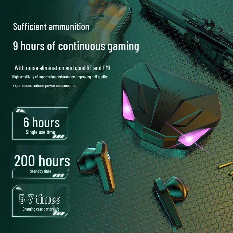 Hot Selling Wireless Bluetooth Gaming Headphones, Ultra-Low Latency, Compatible with All Models