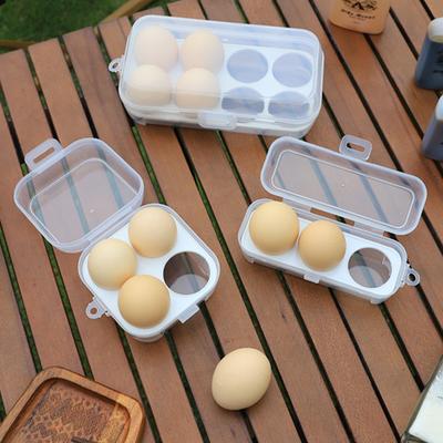 Outdoor Shockproof Egg Box Storage Box, Portable Camping Shatterproof Egg Tray, Home Plastic Protection Box, Travel Shatterproof