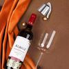 Wine Bottle Stopper Stainless Steel Eco Friendly Silicone Reusable Leak Proof Wine Sealer for Bar Kitchen Daily Use