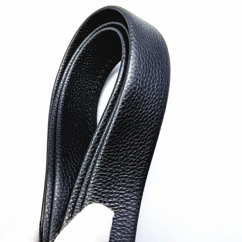 Herren Automatik Business-Gürtel aus Rindsleder (Vollnarbenleder) mit modischer Schnalle