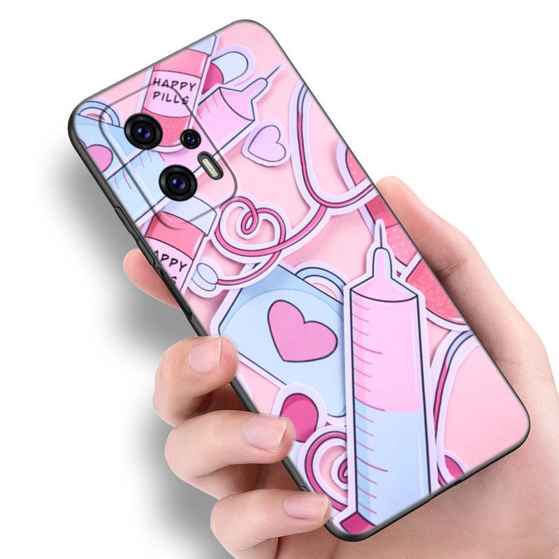 Arzt Krankenschwester Gesundheit Handyhülle Für Xiaomi POCO F2 F3 M2 M3 M4 X3 X4 Pro NFC F4 GT 5G F1 X2 C3 C31 C40 M5S Weiche TPU Schwarze Hülle