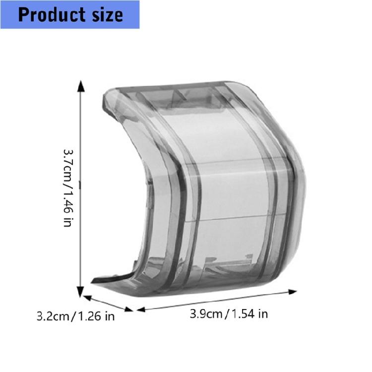 Lens Caps for Avata2 Transparent PC Gimbals Protectors, Secure Locking Camera Guard Protectors