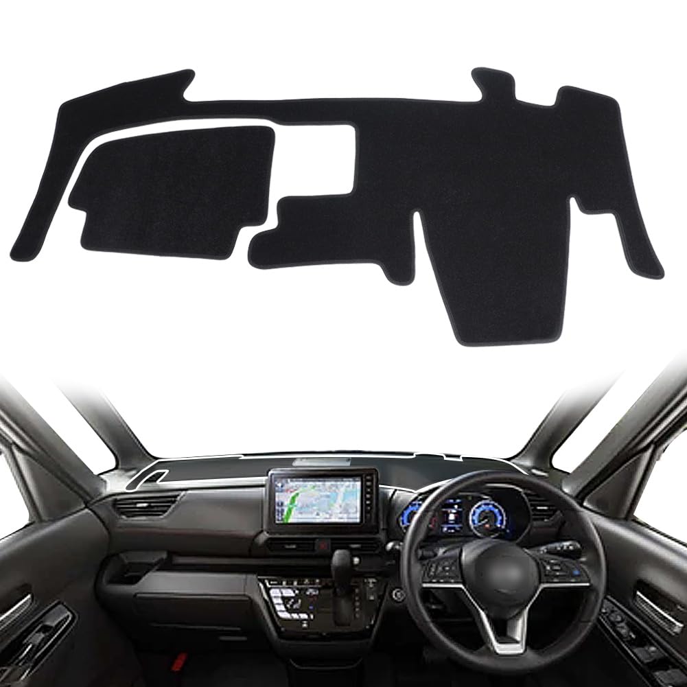 Nissan Roox 40 Series Dashboard Dashboard Sun Heat Durable Interior Clear Visibility Call Mat, Custom-Designed Cover/Dash Mat, Protection, Resistant,