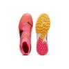 Puma Future Comfortable TT (Rubber Studs) Shock Absorbing Durable Soccer Shoes Men Soccer Shoes Red Black Yellow 107710-04