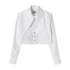 Vivienne WeStwood Galleria 1501005u W009q A401 Orb Logo Embroidery Heart Cut Off Crop Women S Shirt