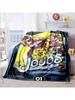 Anime Bizarre Adventure Blanket Soft Fleece Throw Blankets Home Decor Bedroom Living Room SofaDigital Printed Traveling