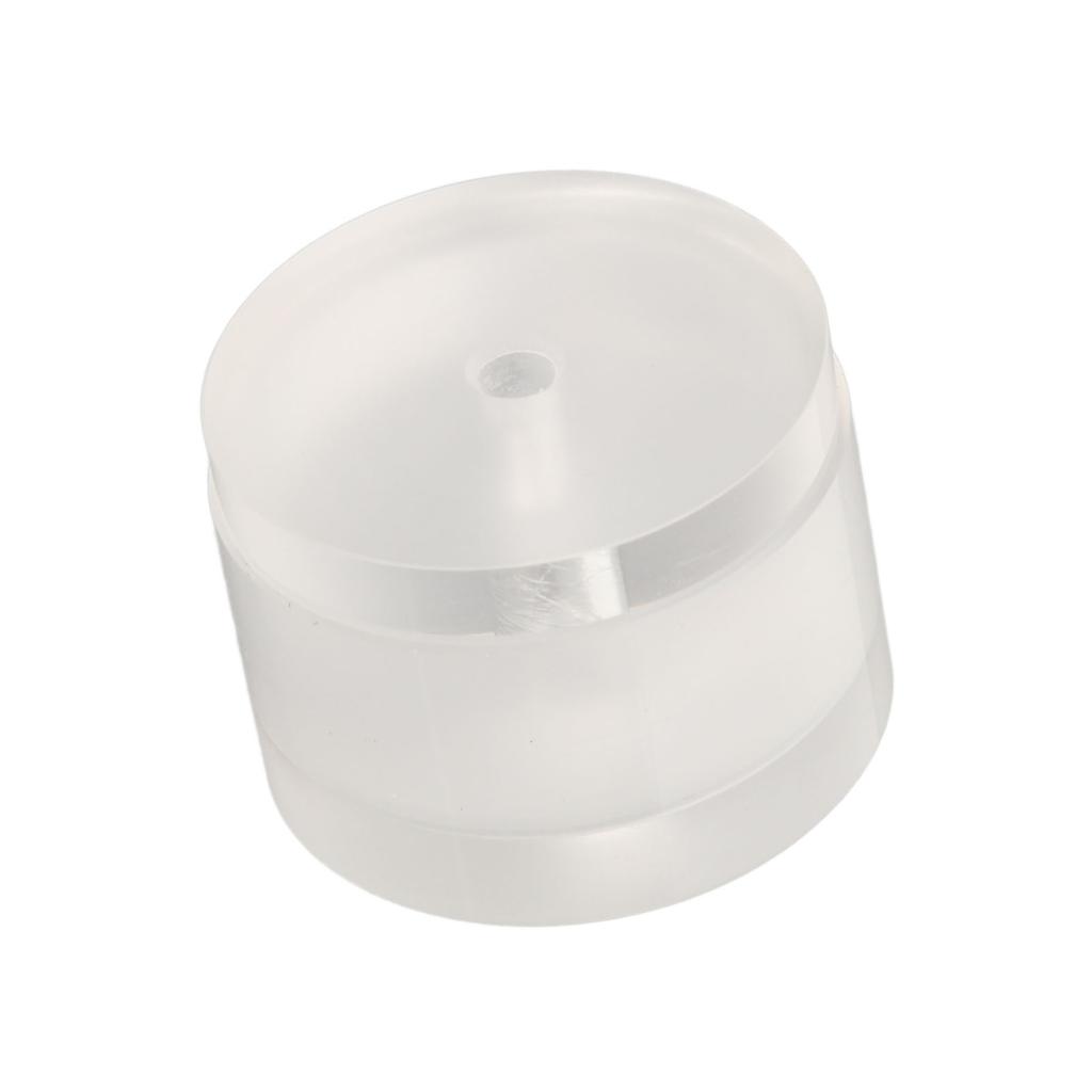 Watch Close Mainspring Barrel Resin Watch Cover Spring Press Box for Watch Repairing White