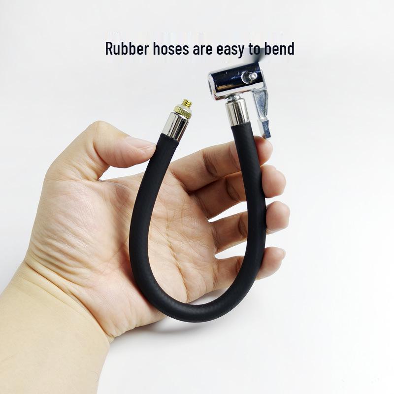 Přenosná nafukovací pumpa pro Xiaomi Air Pump: Rozhraní se závitem M6 a připojení gumové hadice M8