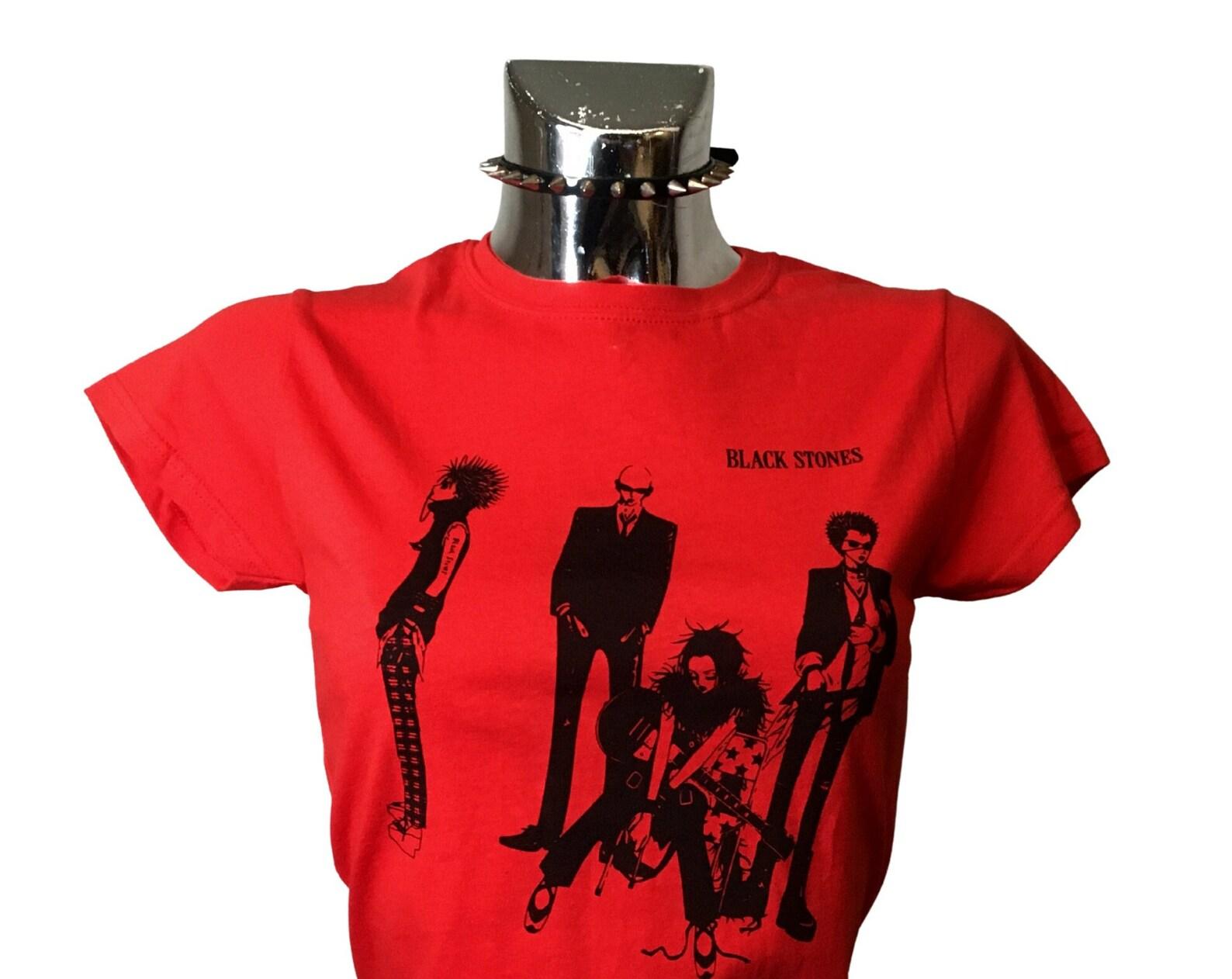 RED BLACK STONES band tee (choose your tshirt style) 4XL