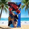 1Pc Deadpool Vs Wolverine Beach Towel Quick Dry Multiuse For Beach Pool Gym Yoga Home Travel Christmas Halloween Xmas Gift S1268