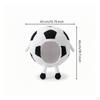 Sports Sphere Headwear Soft Soccer Ball Stuffed Costume Prop for Cosplayers,