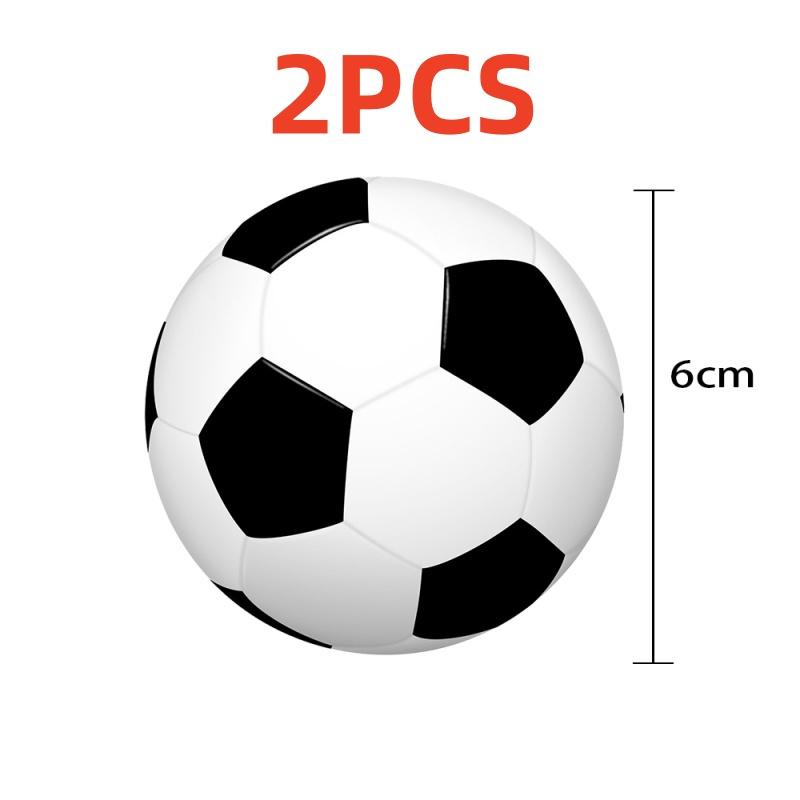 

2Pcs Foam Sponge Decompression Vent Stress Balls Soccer Anti Stress Relaxation Mini Sports Ball for Boy Birthday Decor Supplies