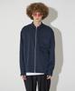 Millin Zipper-To-Pocket Shirt Jacket (Navy)