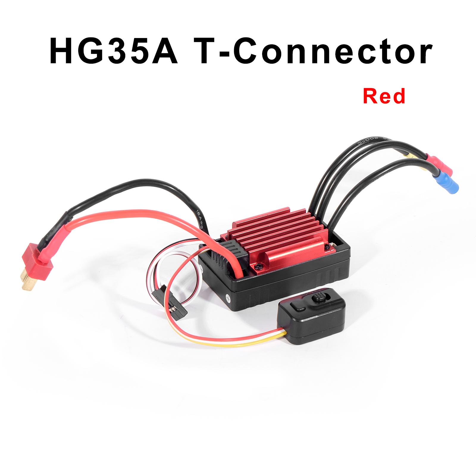 

AneegFpv 35A 60A Водонепроникний Безколекторний ESC Без датчиків 2-3S для 1/10 1/12 1/14 1/16 RC Автомобіля F540 3650 Безколекторного Двигуна