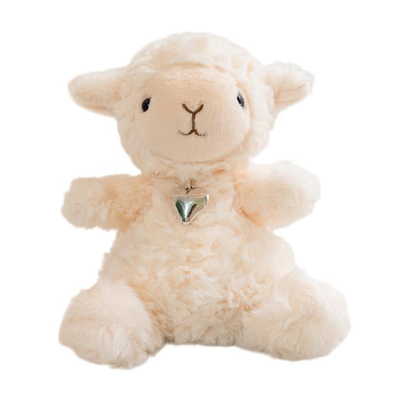 Cute Soft Sheep Plush Pendant Toys 1622Cm Stuffed Lamb Dolls Plushie Keychain Birthday Gifts Kids Home Decor