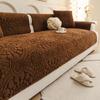 1PC Plush Sofa Cushion Winter Warm Dust-proof Universal Sofa Cover Cloth Towel Cream Style Thicken Pet Mat for Living Room Dcor