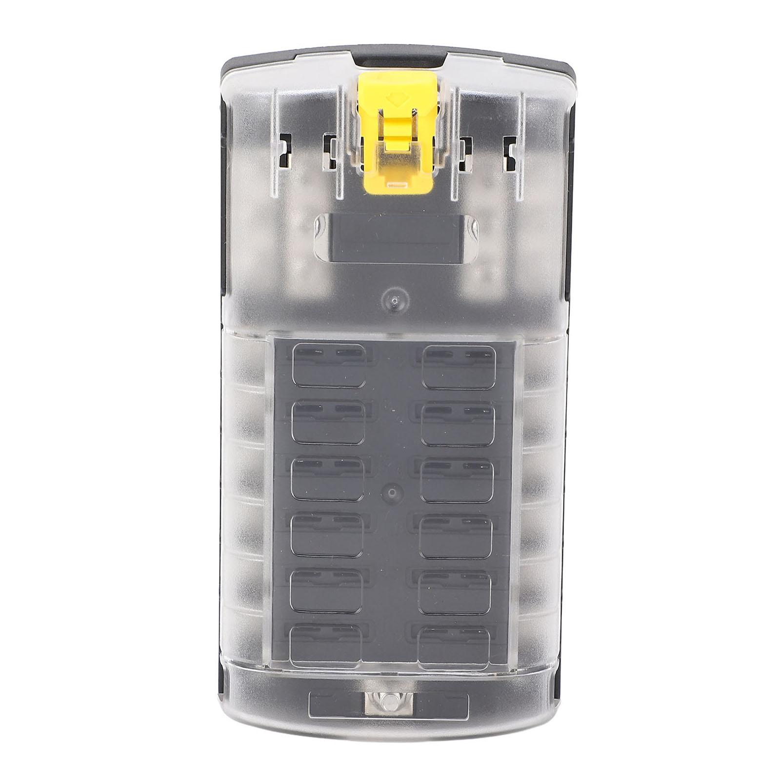 

Блок предохранителей ST Blade Fuse Block 12 Circuit ATO с заземляющей предохранительной пряжкой 5A 10A 15A 20A Предохранители 32 В