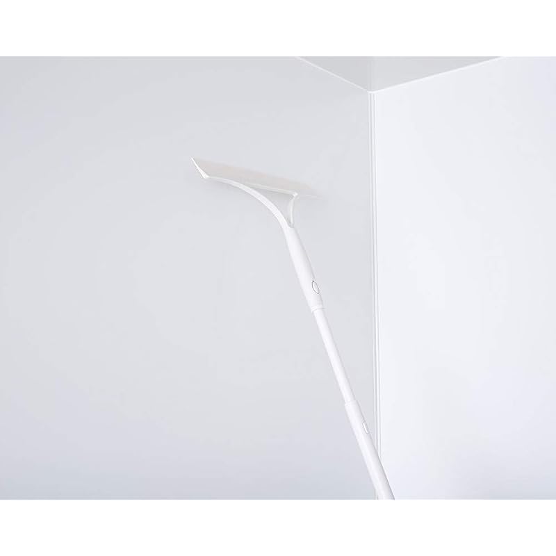 Yamazaki Sangyo Drainer Squeegee Bathbon-kun Slightly Extendable with Storage Suction Hook 182503
